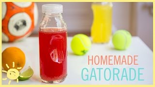 EAT  Homemade Gatorade [upl. by Elcarim652]