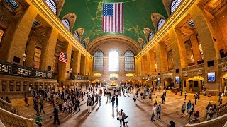 Walking Tour of Grand Central Terminal — New York City 【4K】🇺🇸 [upl. by Rhines]