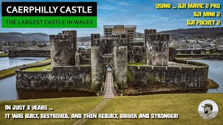 Caerphilly Castle  The Largest in Wales 2nd in Britain [upl. by Ramin]