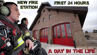 First 24 Hours in a New Fire Station  A Day in the Life [upl. by Sibley]