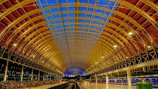 A Walk Around Londons Paddington Railway Station [upl. by Ahgiel]