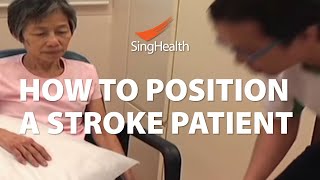 How To Position A Stroke Patient [upl. by Hetti846]