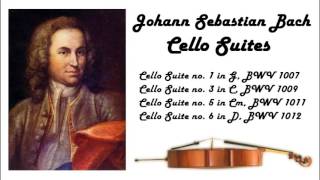 Johann Sebastian Bach  Cello suites in 432 Hz great for reading or studying [upl. by Levan]