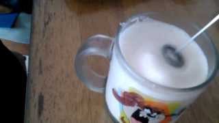 Aerolatte Review Frothing Cold Milk In Under 1 Minute [upl. by Landa660]