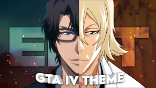 Aizen x Urahara  GTA IV Theme Edit [upl. by Althea]